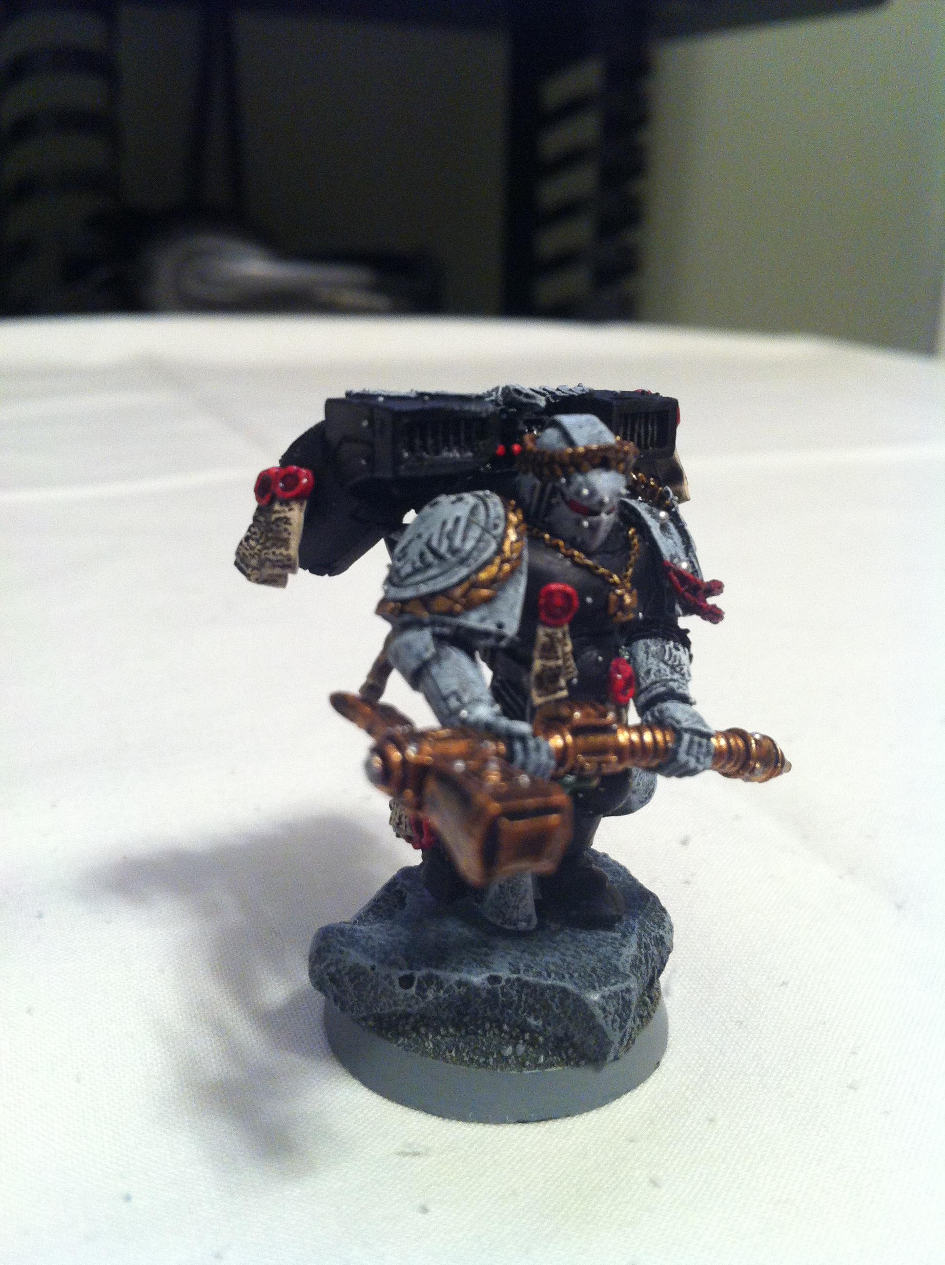 WARHAMMER 40.000 40K Forge world Raven Guard Brass